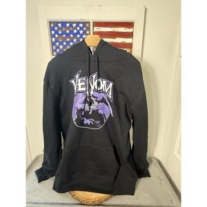 Marvel Venom Black Pullover Hoodie Size XL